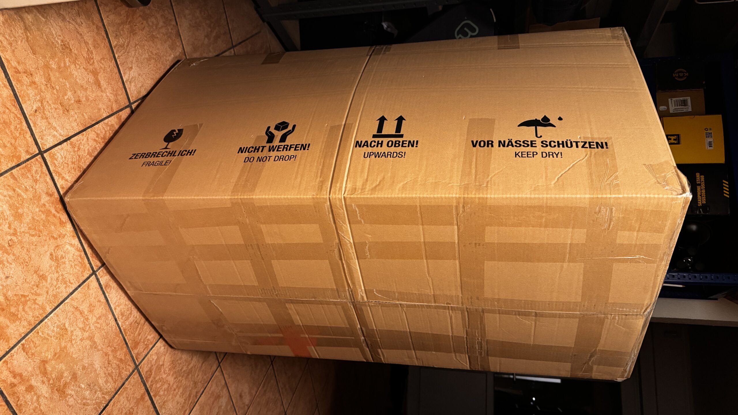 Verackung abgeschlossen