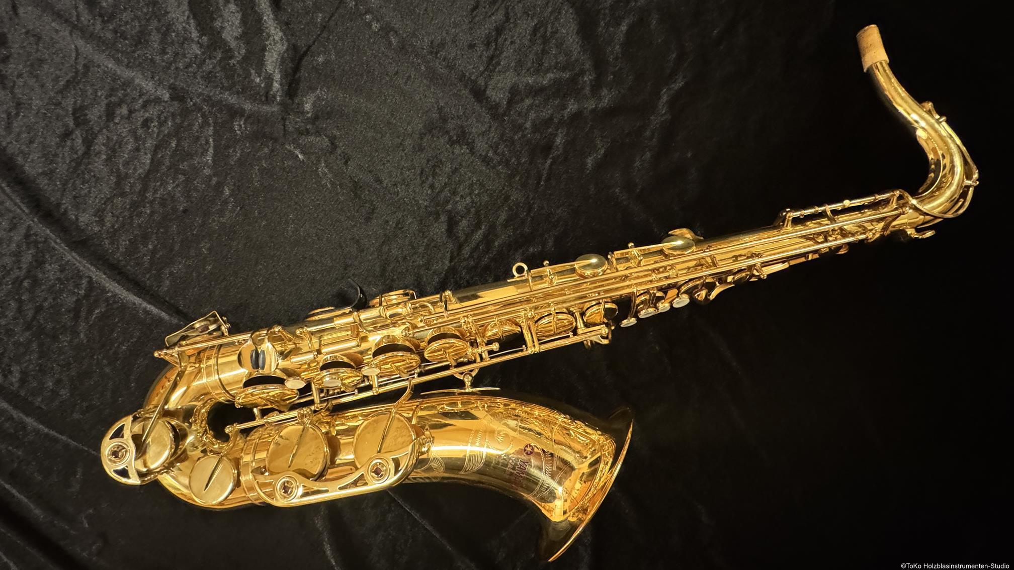 Yamaha YTS-62 Purple Logo