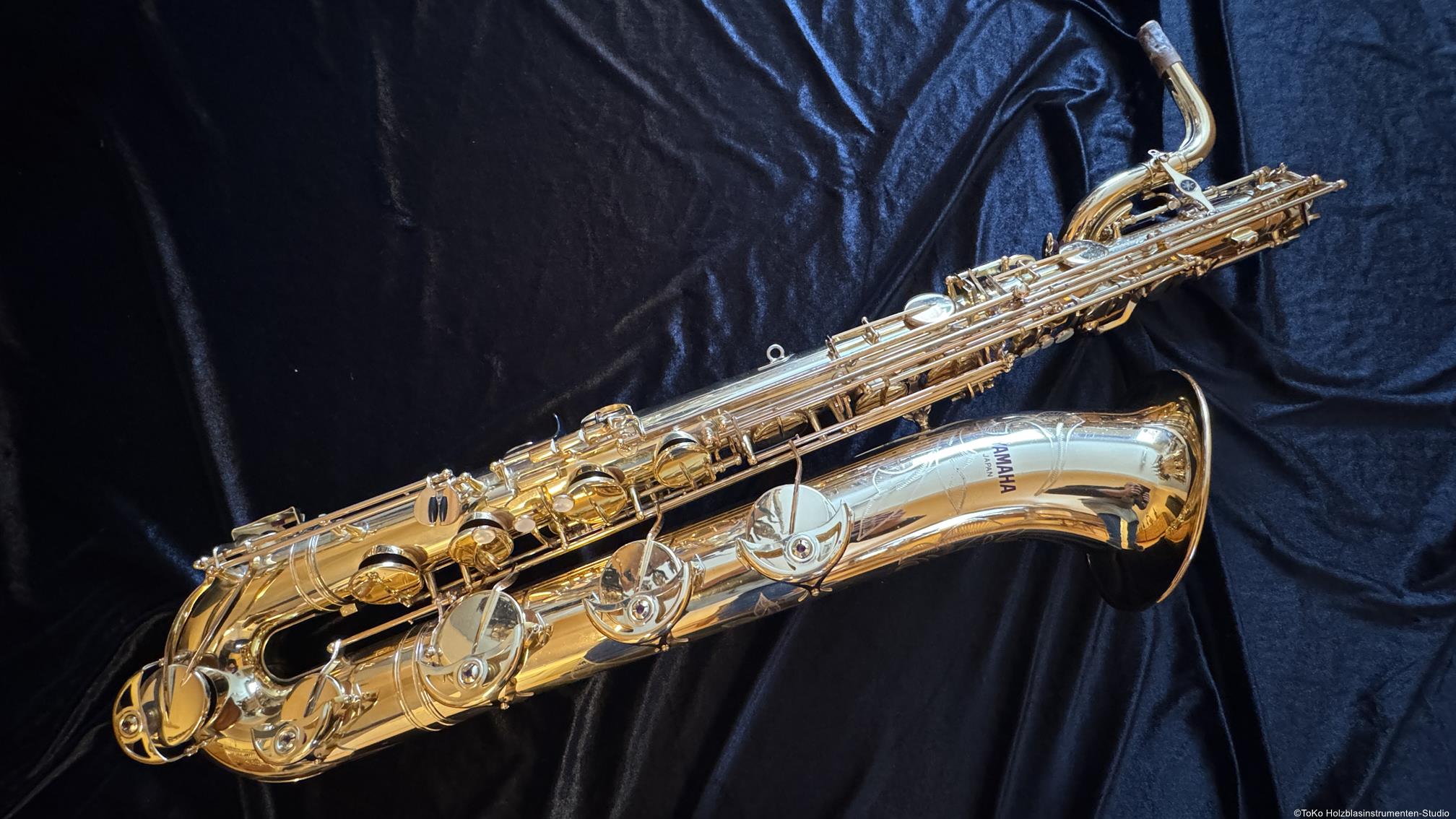 Yamaha YBS-62 Purple Logo